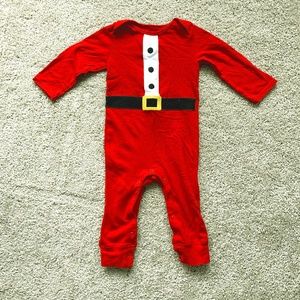 Baby Santa Christmas Onesie Playsuit size 12 month